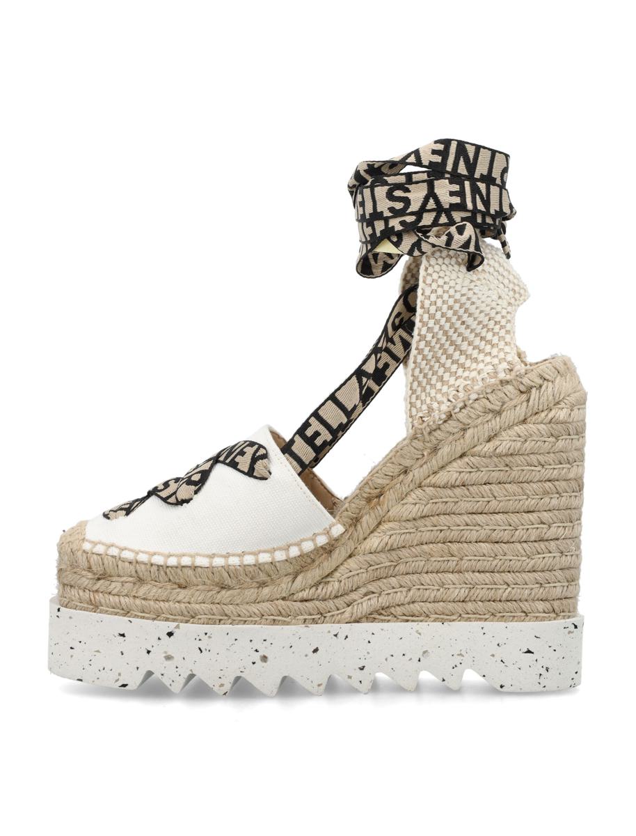 Stella McCartney Gaia Platform Espadrille Wedges