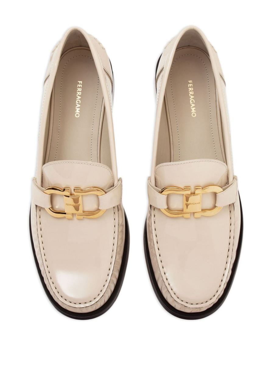 Salvatore Ferragamo Patent Leather Loafers
