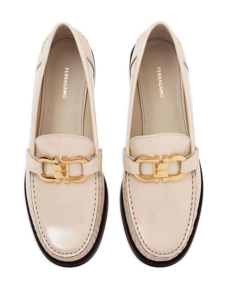 Salvatore Ferragamo Patent Leather Loafers
