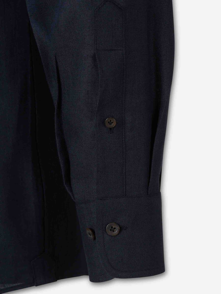 Atelier Munro Straight Linen Shirt