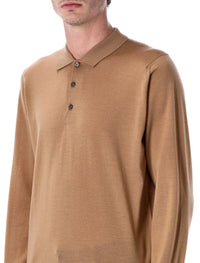 John Smedley Belper Extra Fine Merino Wool Polo Shirt