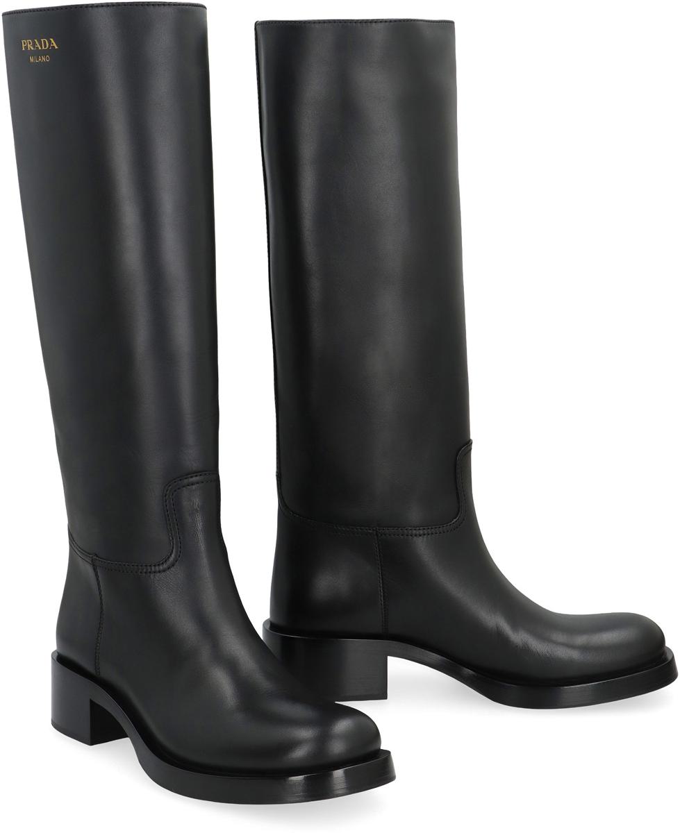 Prada Leather Boots