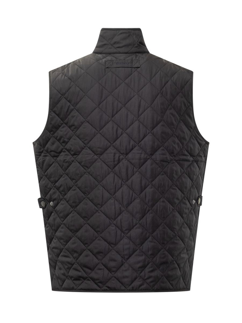 Barbour Barbour Black Quilted Vest With Pockets