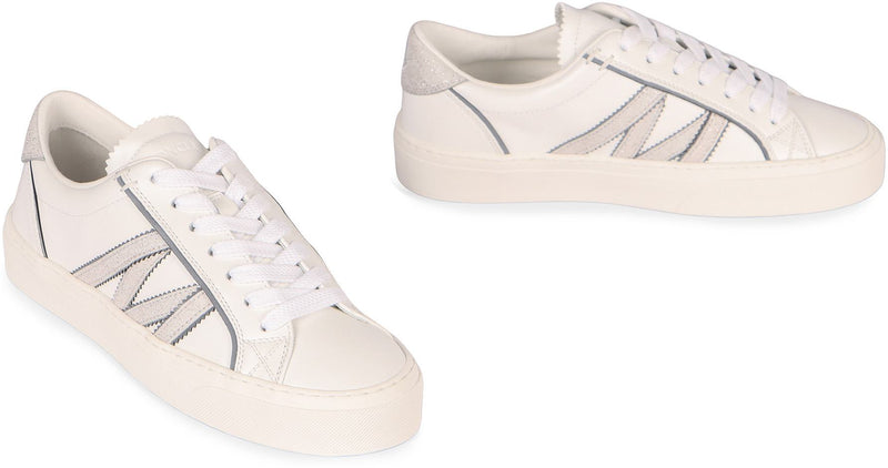 Moncler Monaco2 Leather Sneakers