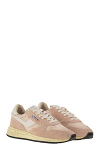 Autry Reelwind - Suede And Technical Textile Trainer