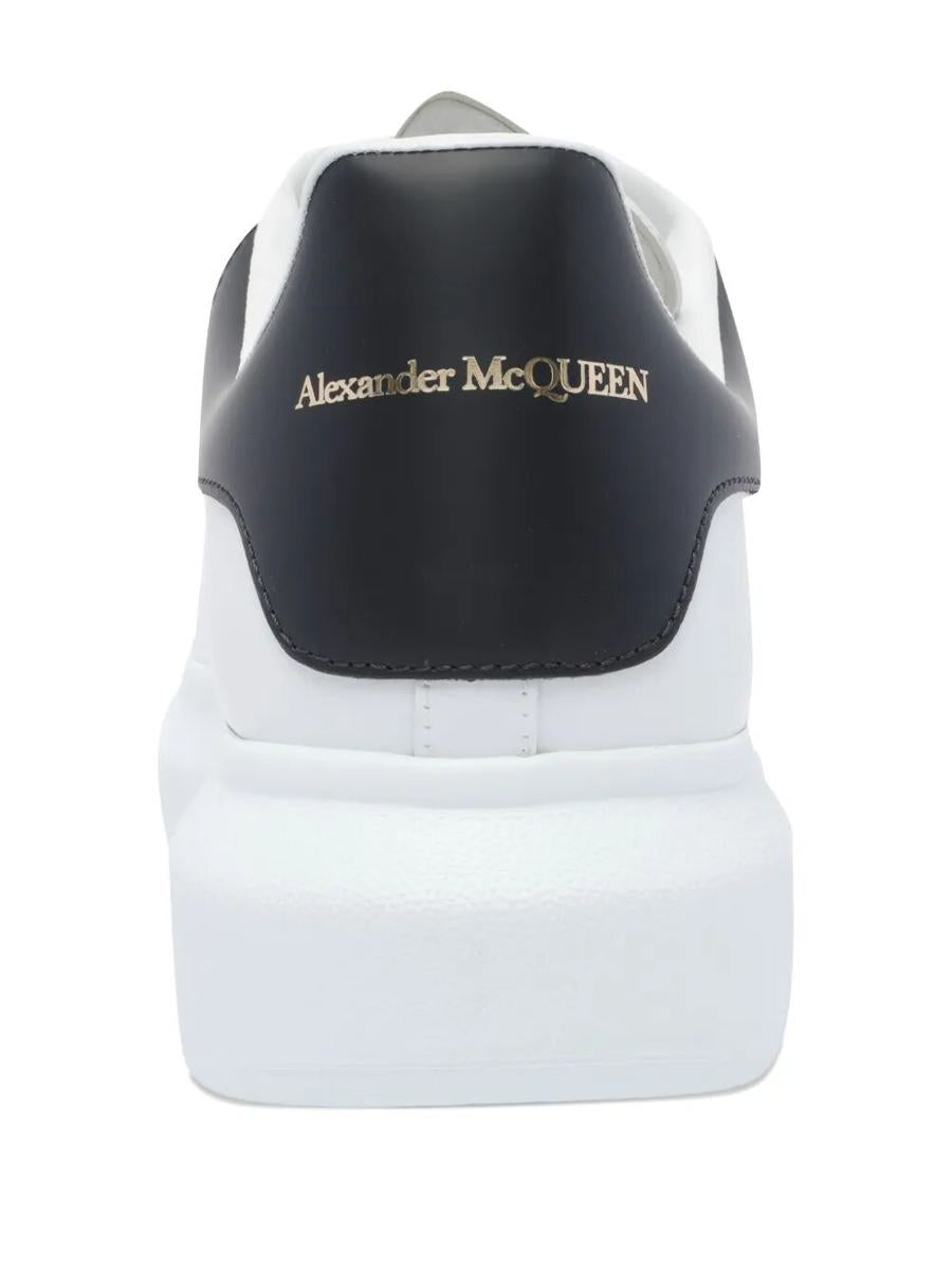 Alexander McQueen Oversized Sneakers In White/Black Shoes