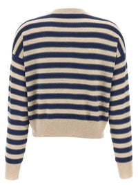 Brunello Cucinelli 'Sparkling Stripes' Cardigan