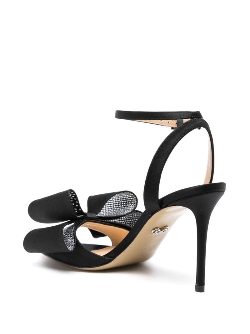 Mach & Mach Le Cadeau Satin Pumps