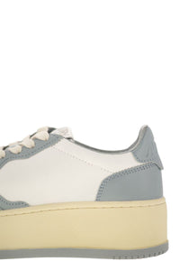 Autry Medalist Platform - Leather Trainers