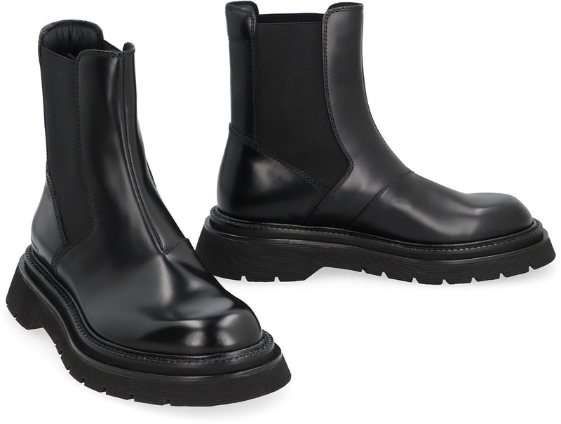 DSQUARED2 Leather Chelsea Boots