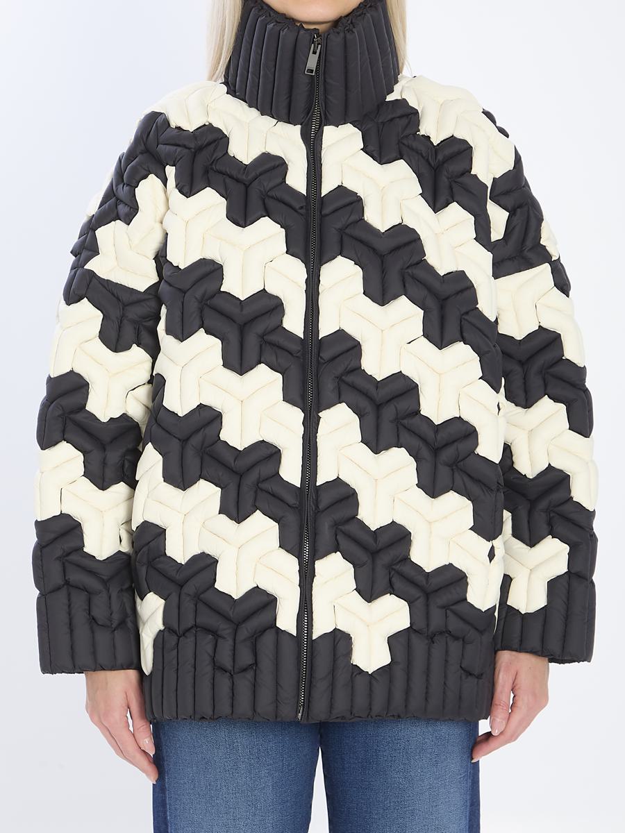 Black And White Puffer Jacket