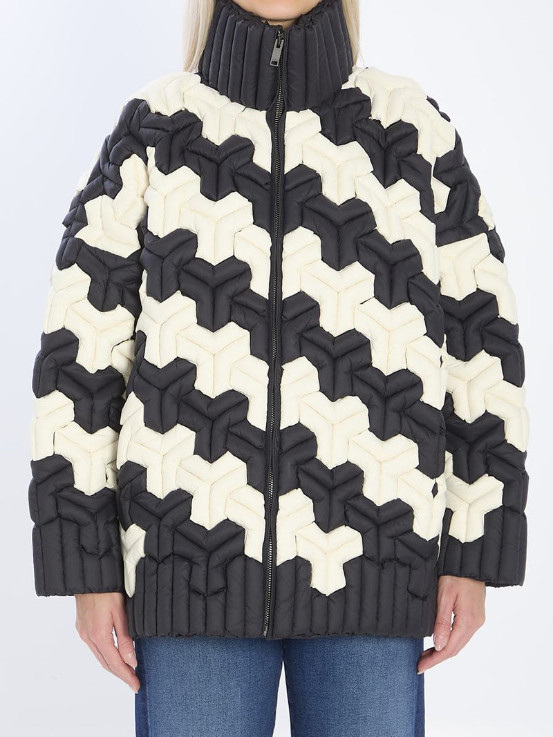 Black And White Puffer Jacket