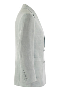 Saulina Assunta - Double-Breasted Linen Jacket