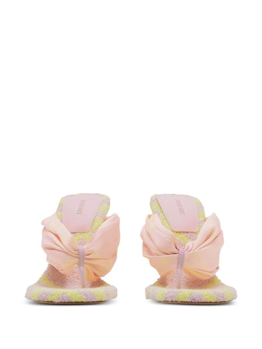 Burberry Pool Check Sandals