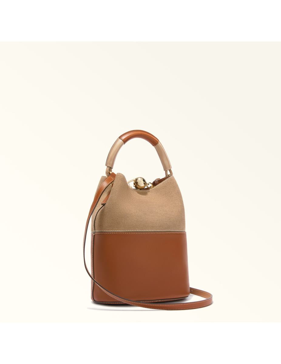 Furla Leather Bucket Bag
