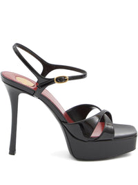 Saint Laurent Debbie Patent Leather Sandals