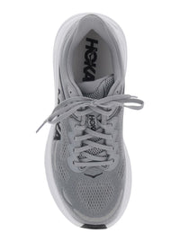 'Bondi 9' Grey Low Top Sneakers With Maxi Logo Lettering On The Side In Tech Fabric Unisex
