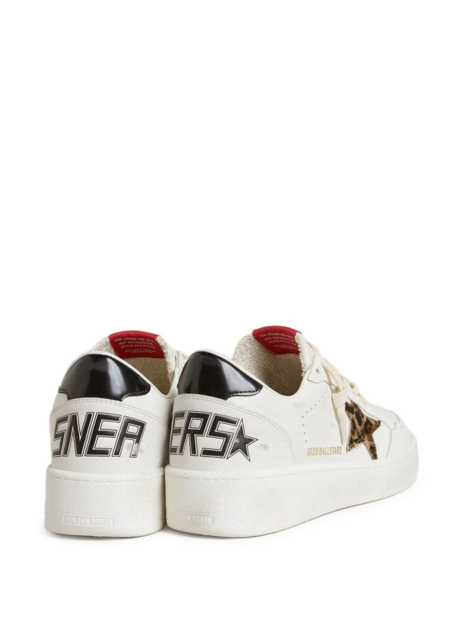 Golden Goose Ball Star Leather Sneakers