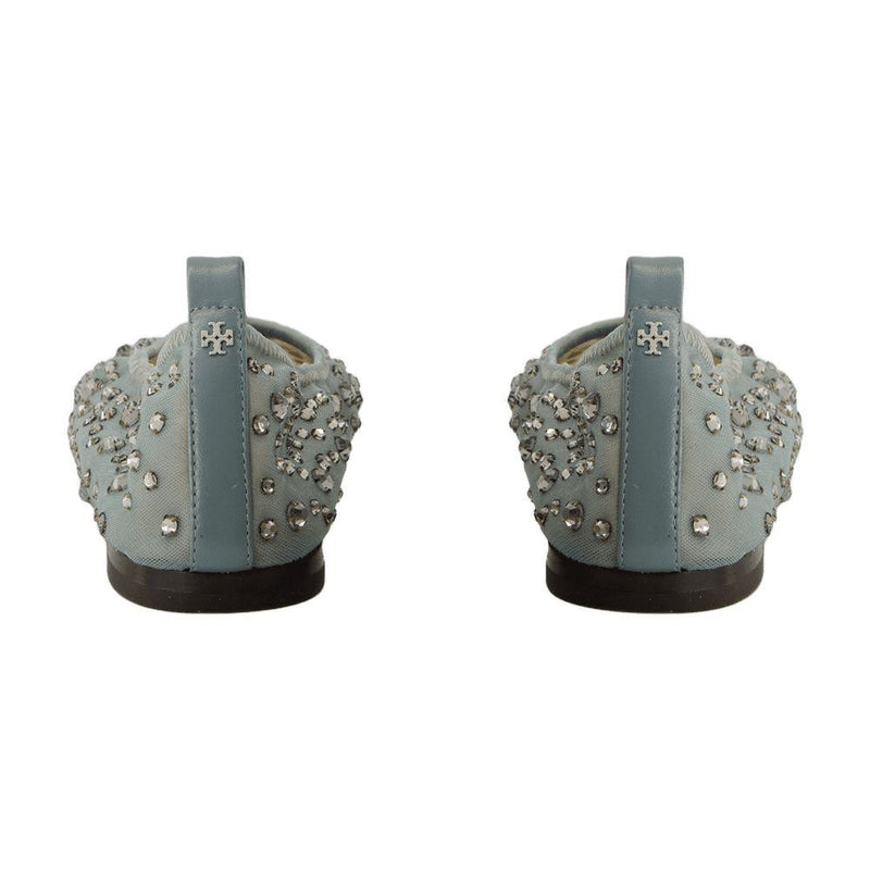 Tory Burch Crystal Ballerinas