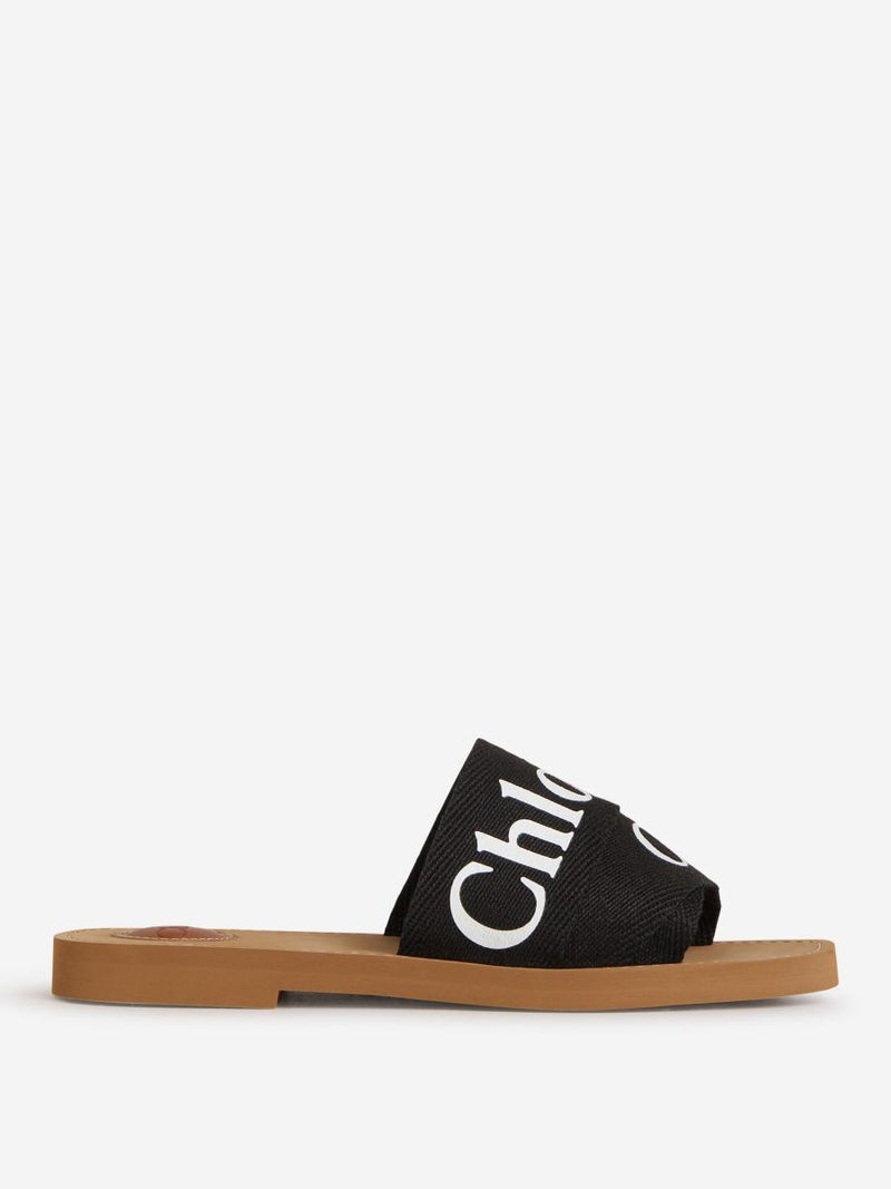 Chloé Woody Logo Sandals