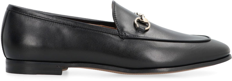 Gucci Gucci Jordaan Leather Loafers