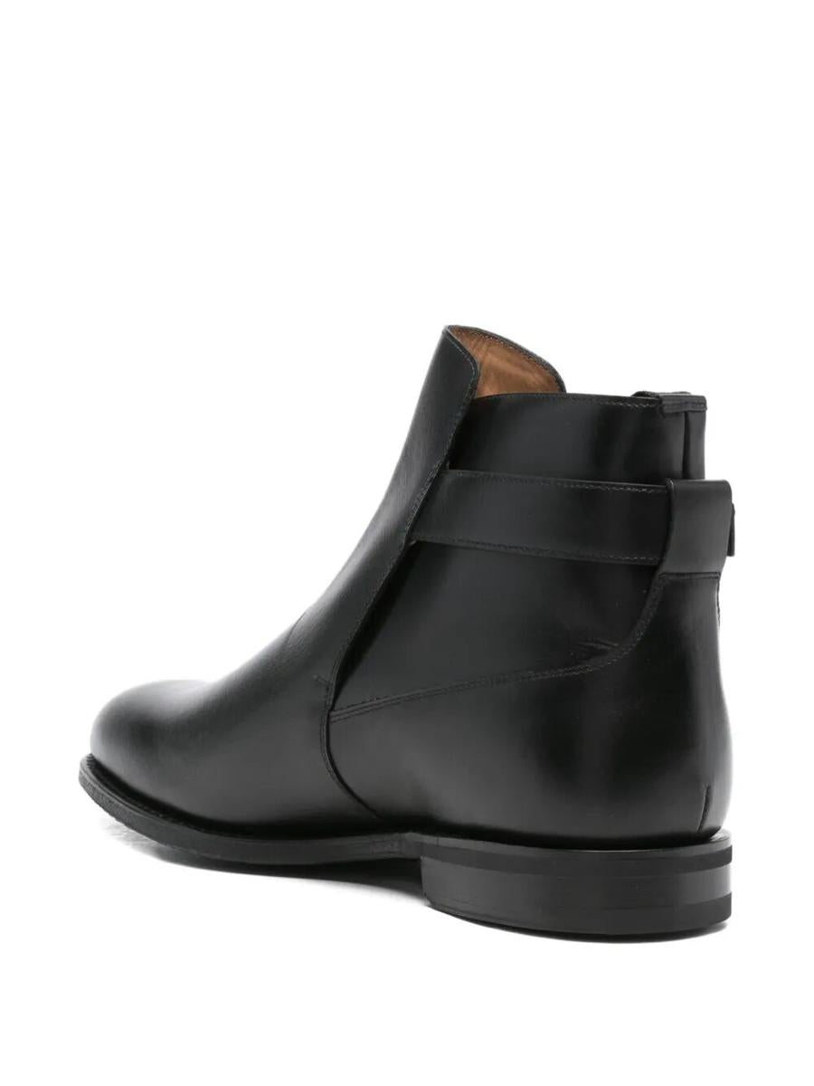 Church'S Buckle-Fastening Leather Ankle Boots Shoes