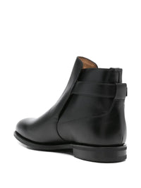 Church'S Buckle-Fastening Leather Ankle Boots Shoes