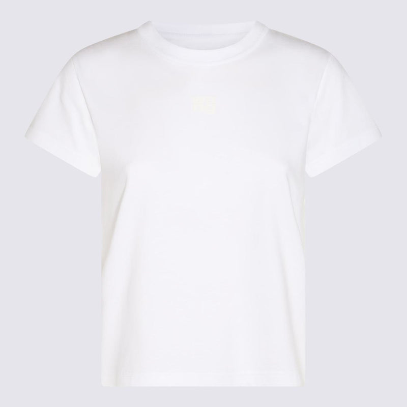 Alexander Wang White Cotton T-Shirt