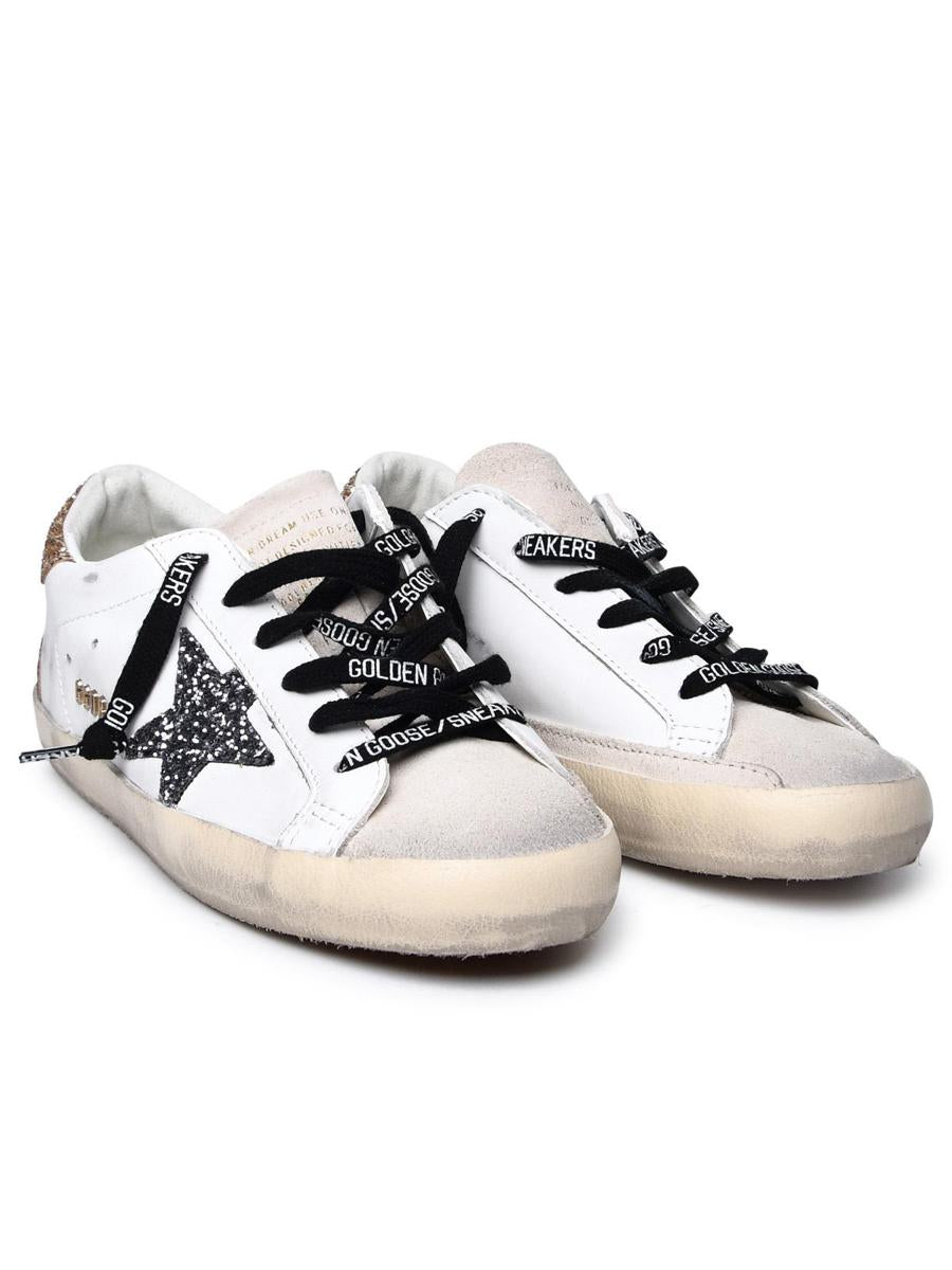Golden Goose 'Super-Star Classic' White Leather Sneakers