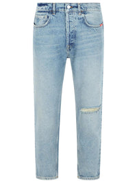 Amish 'Jeremiah' 70'S' Light Blue Denim Jeans