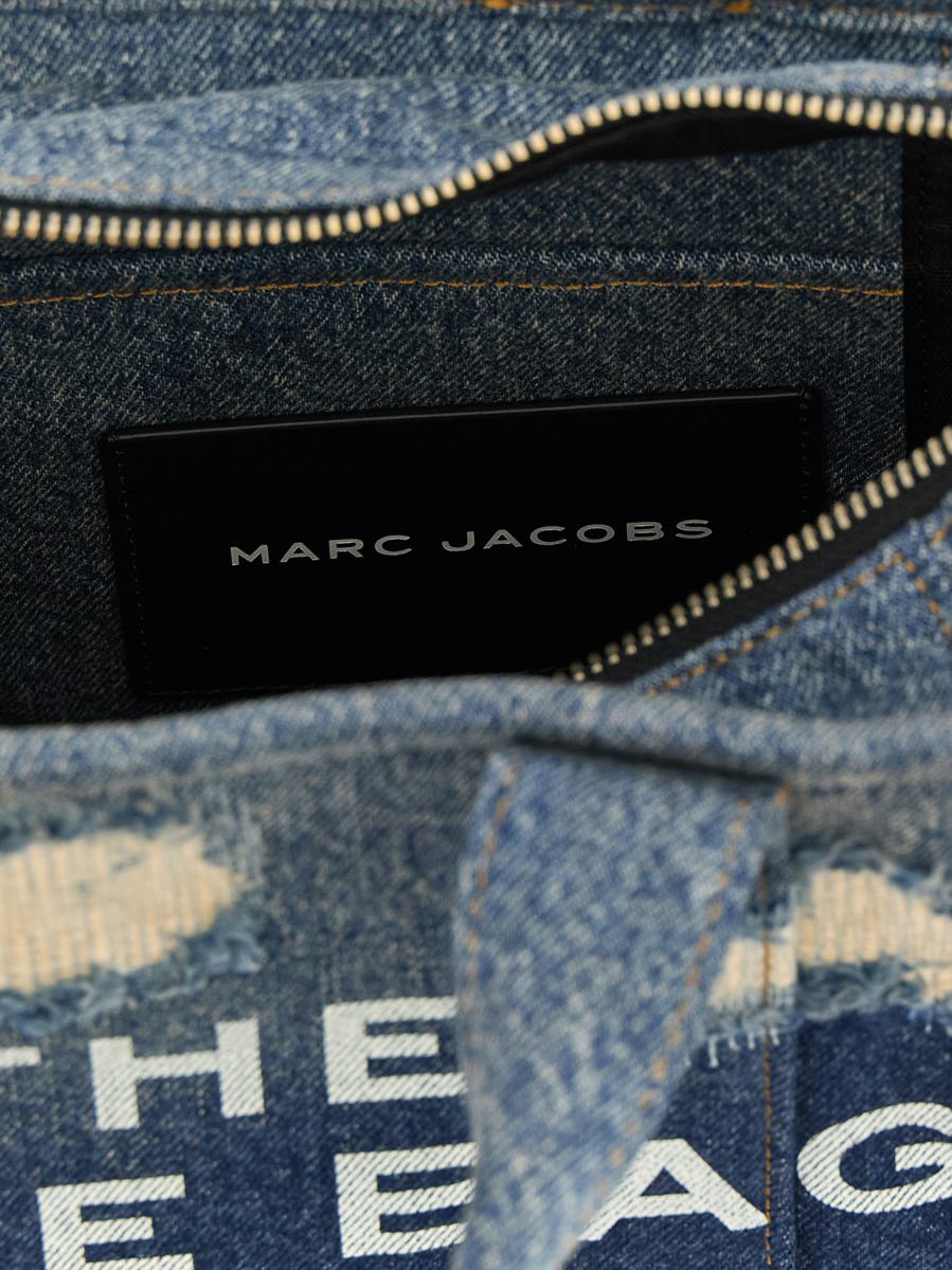 Marc Jacobs 'The Rip And Repair Denim Small Tote' Shopping Bag