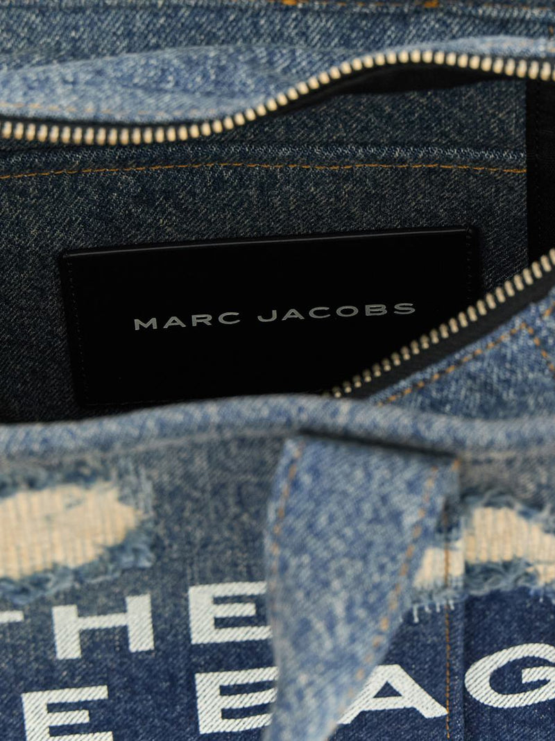 Marc Jacobs 'The Rip And Repair Denim Small Tote' Shopping Bag