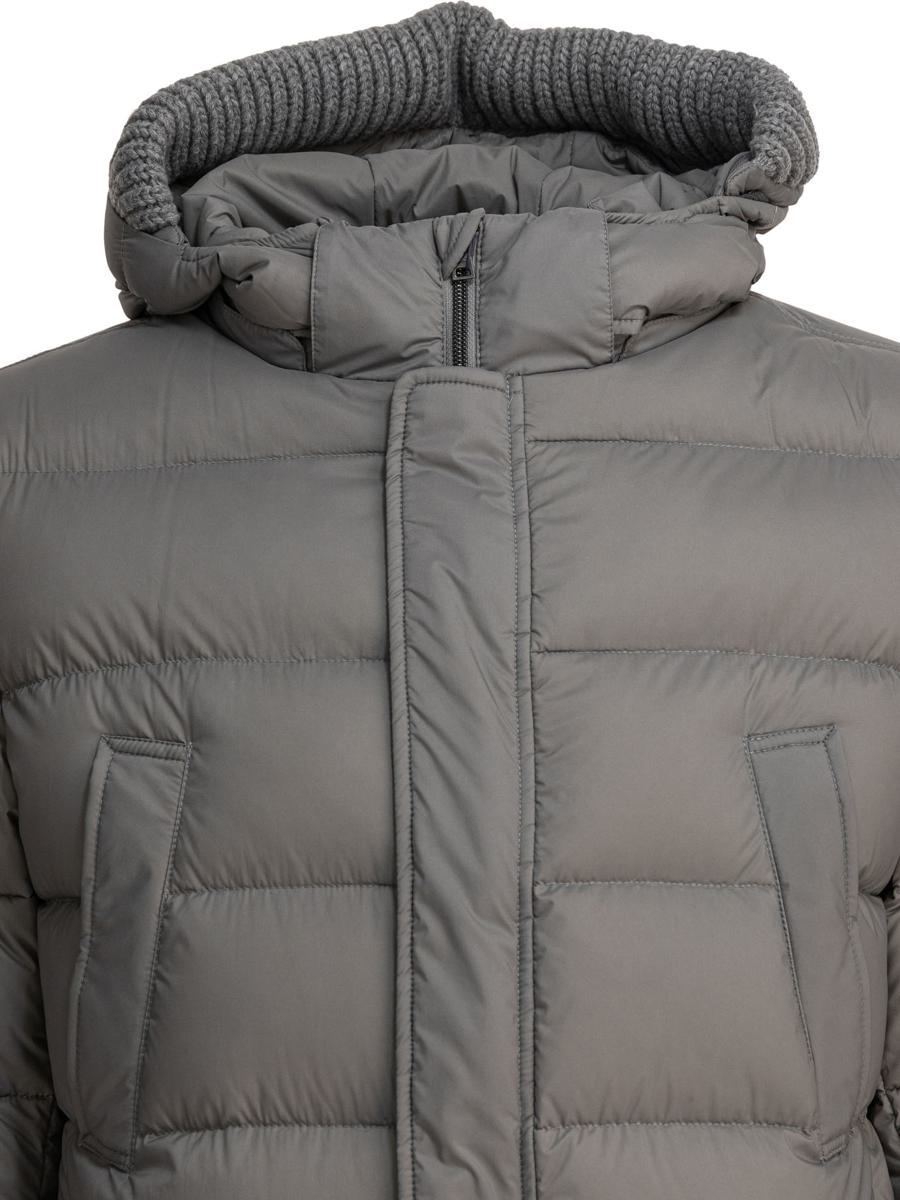 Herno Long Down Jacket With Hood