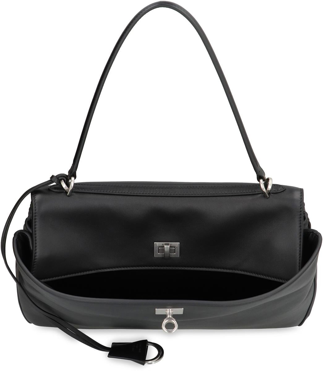 Balenciaga Rodeo Media Leather Handbag