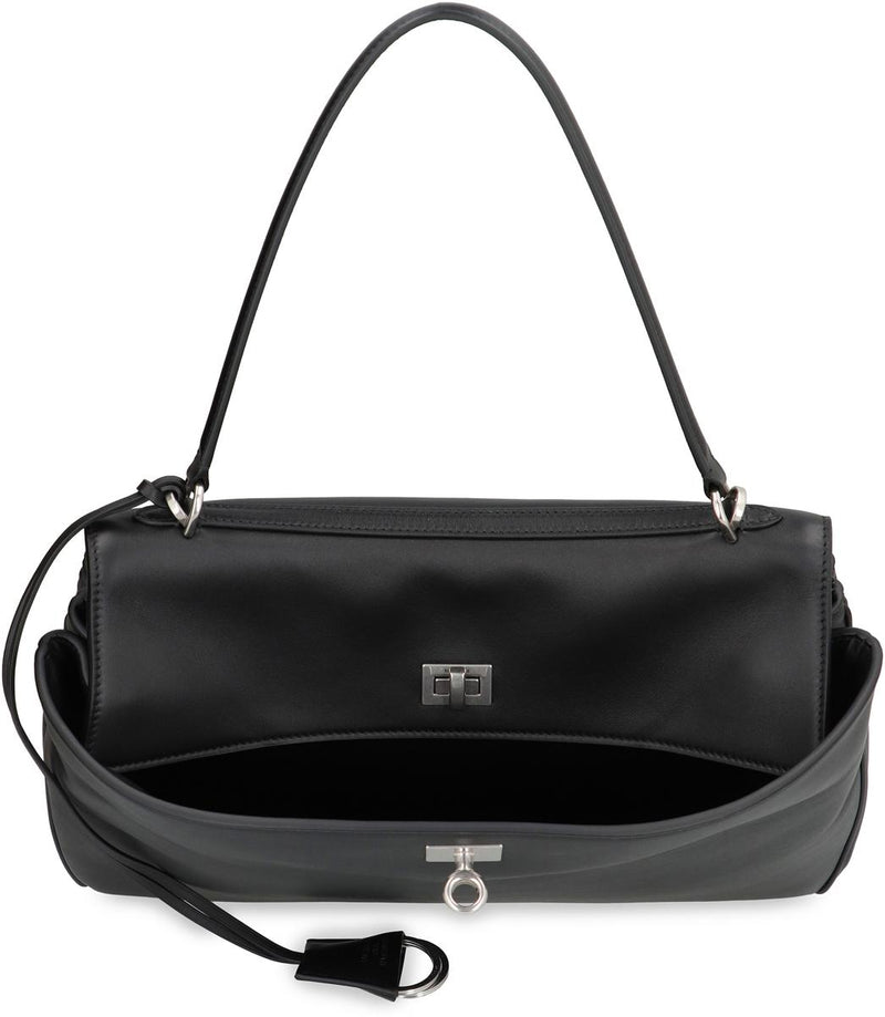 Balenciaga Rodeo Media Leather Handbag