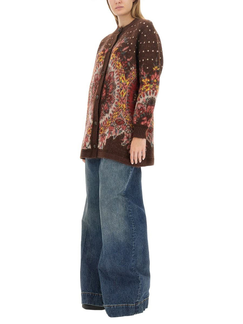 Etro Cardigan With Logo