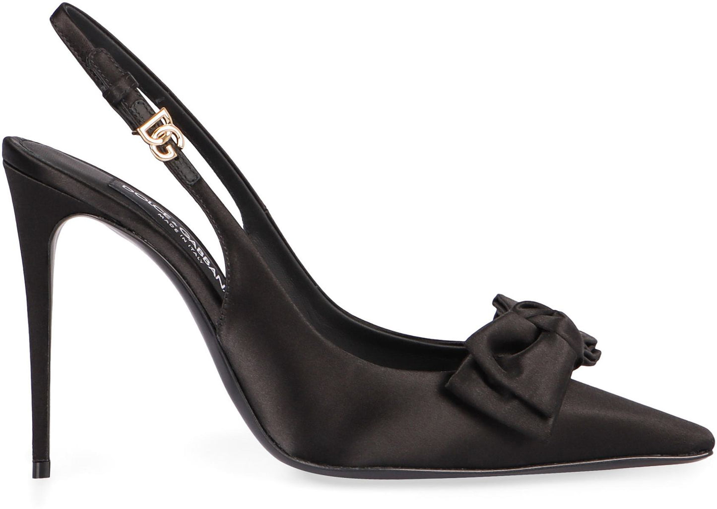 Dolce & Gabbana Satin Slingback Pumps