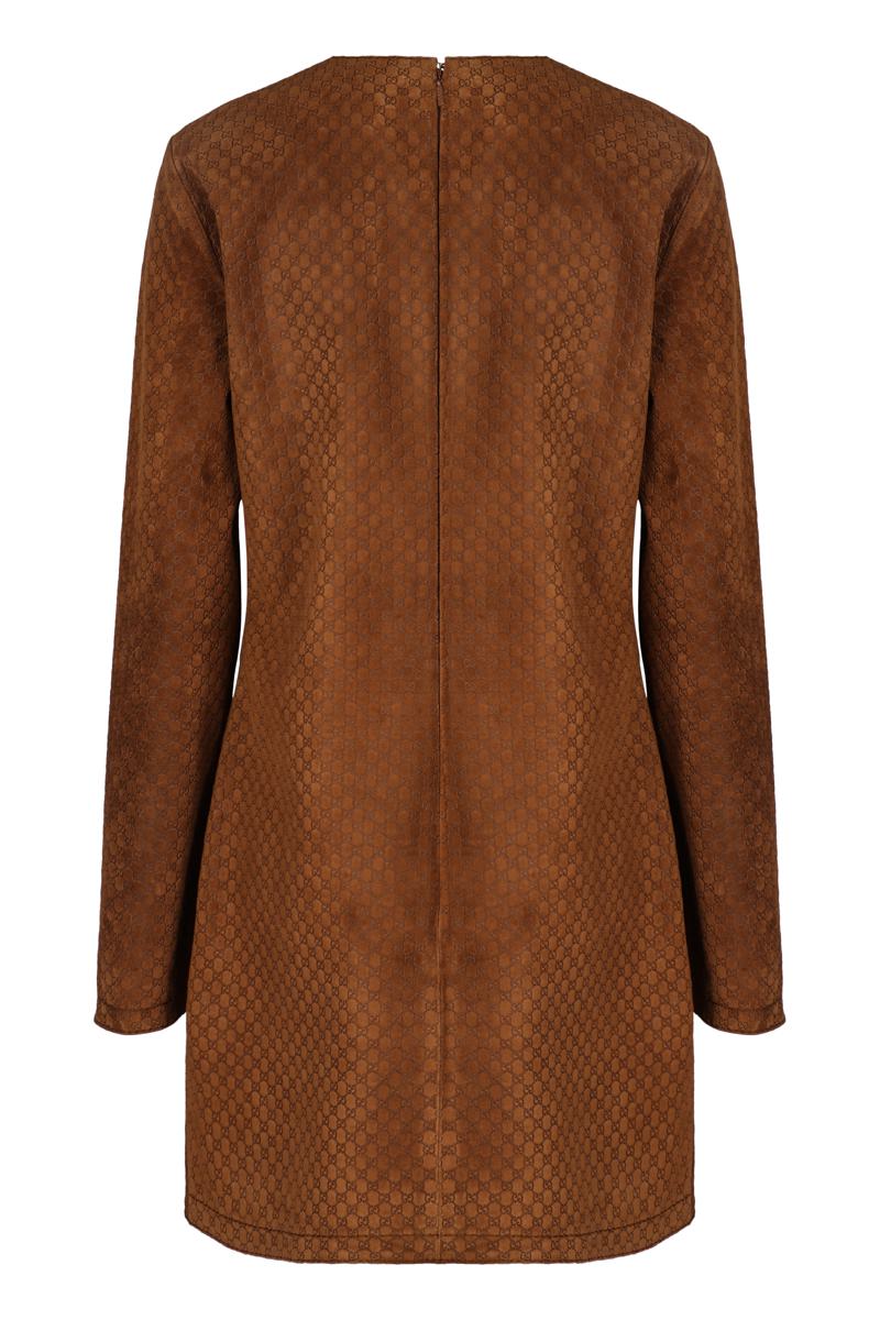 Gucci Leather Mini Dress