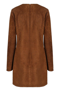 Gucci Leather Mini Dress