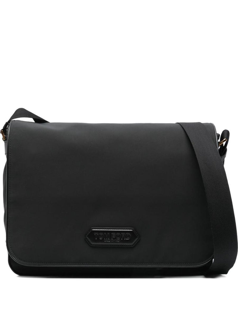 Tom Ford Recycled Nylon Large Messenger Bag