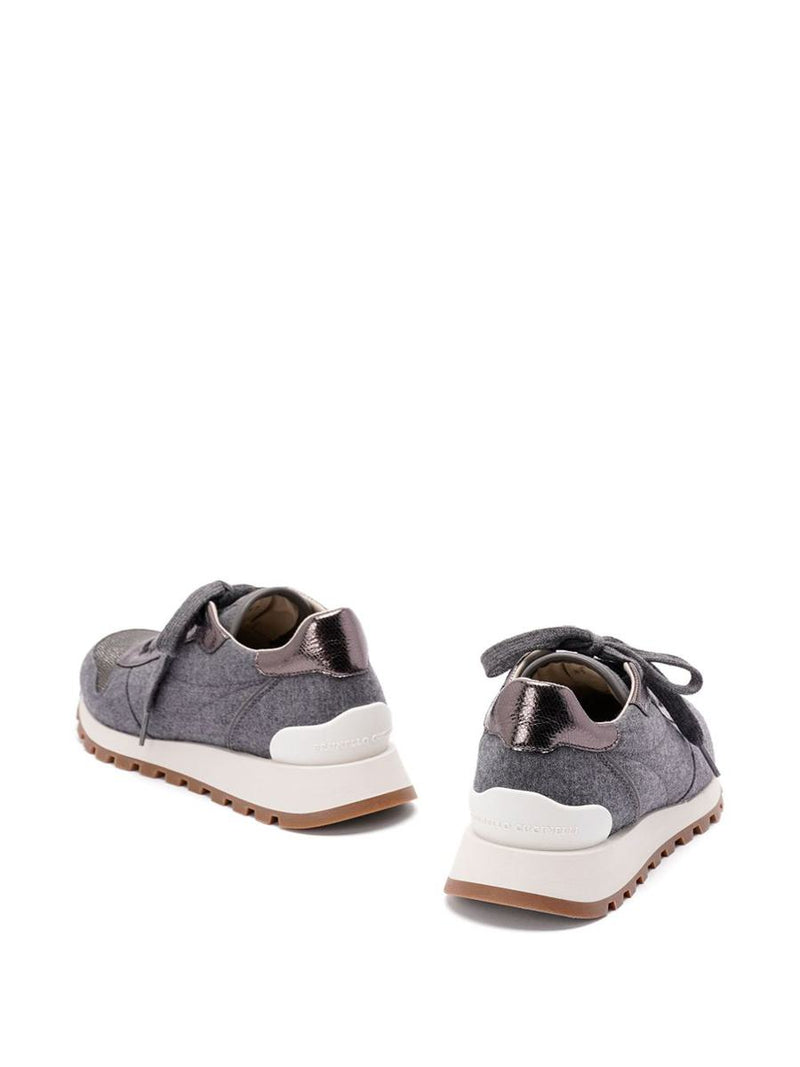 Brunello Cucinelli Wool Sneakers