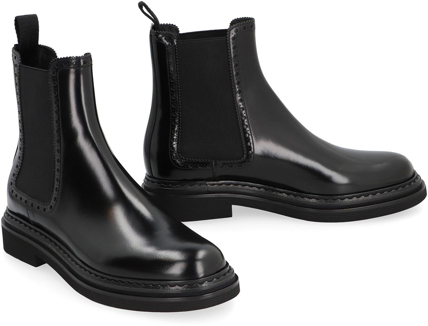 Dolce & Gabbana Leather Chelsea Boots