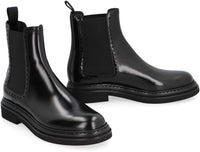Dolce & Gabbana Leather Chelsea Boots