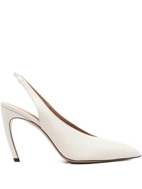 The Attico Viper 100Mm Slingback Pumps