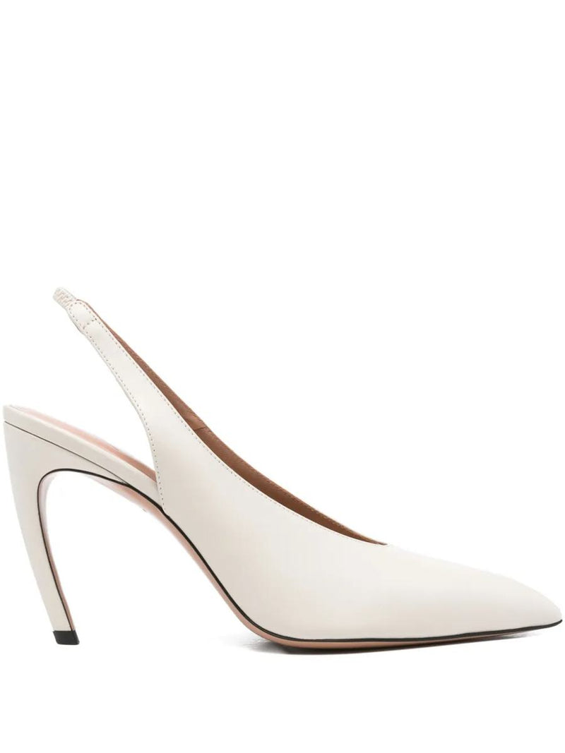 The Attico Viper 100Mm Slingback Pumps