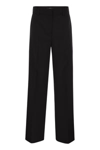 Weekend Max Mara Visivo - Wool Palazzo Trousers