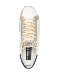 Golden Goose "Super Star" Leather Upper Foam Tongue Skate Star Shiny Leather Heel Sneakers Shoes