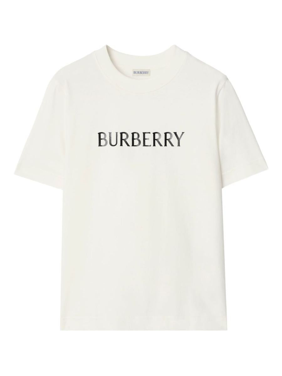 Burberry Logo Cotton T-Shirt