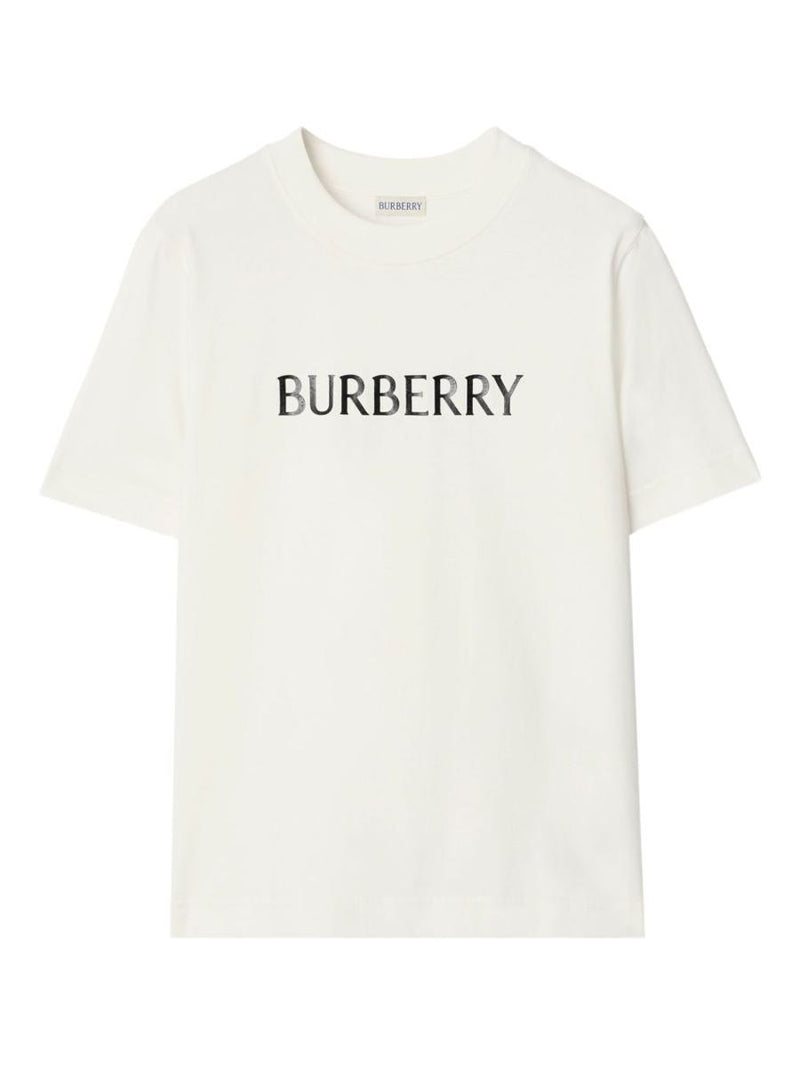 Burberry Logo Cotton T-Shirt