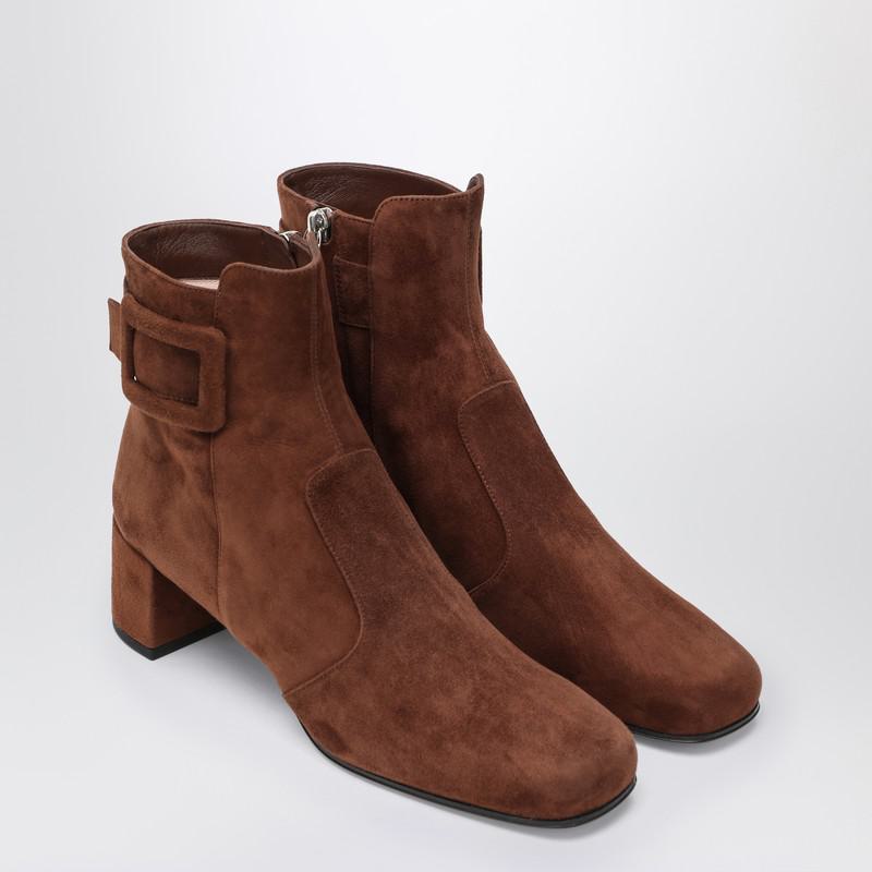 Roger Vivier Très Vivier Ankle Boots In Suede